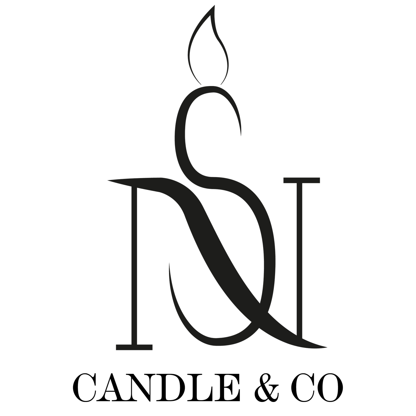 logo ns candle & co