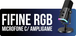 microfone rgb fifine