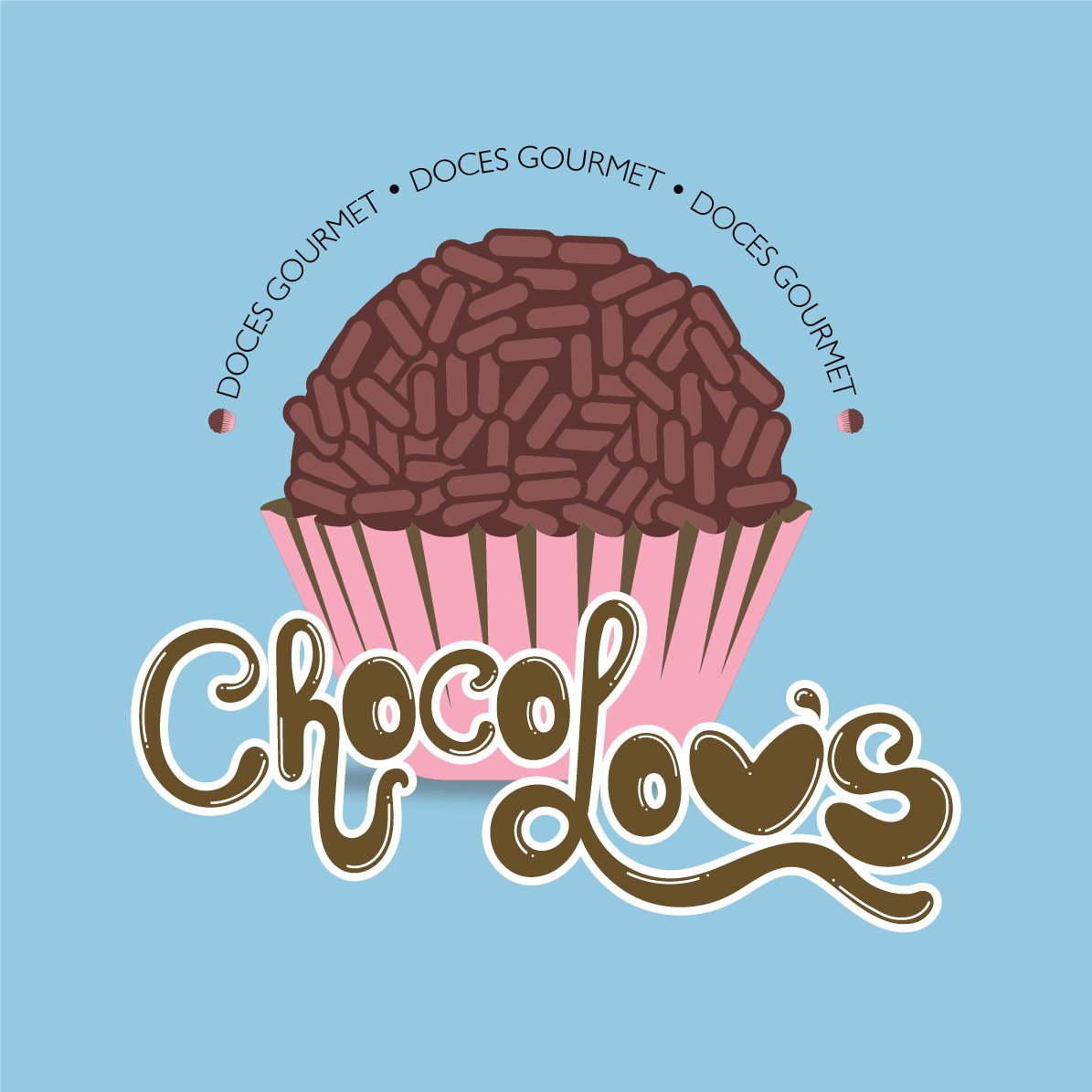 logotipo empresa chocolovs elena soares
