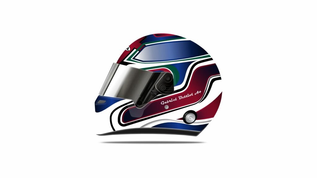 artes de capacetes para pilotos de kart 4