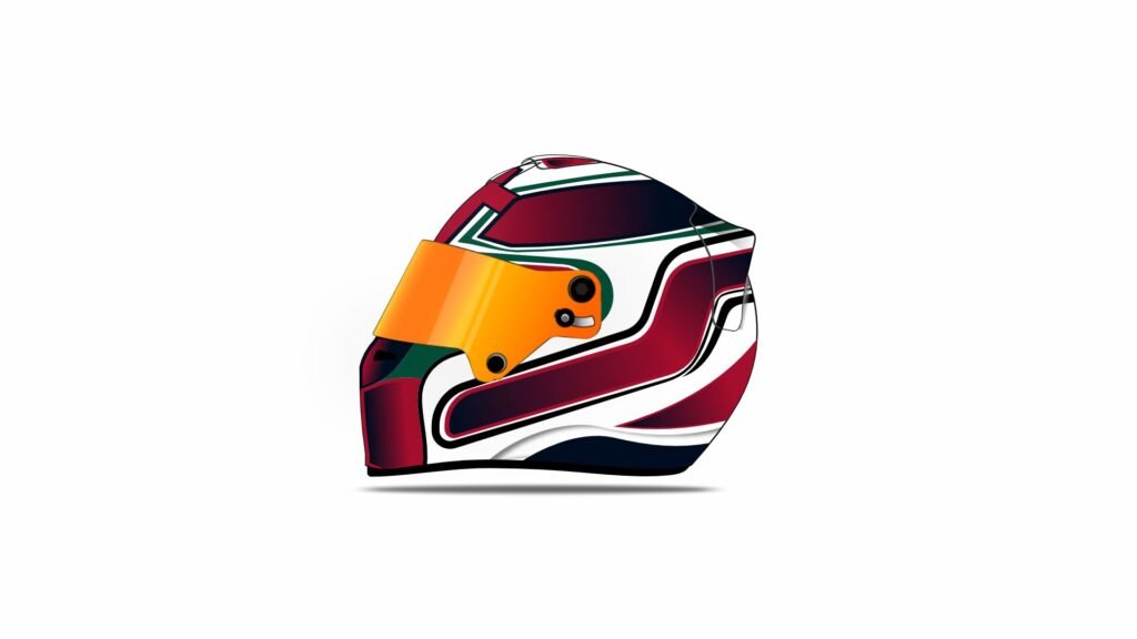 artes de capacetes para pilotos de kart 5