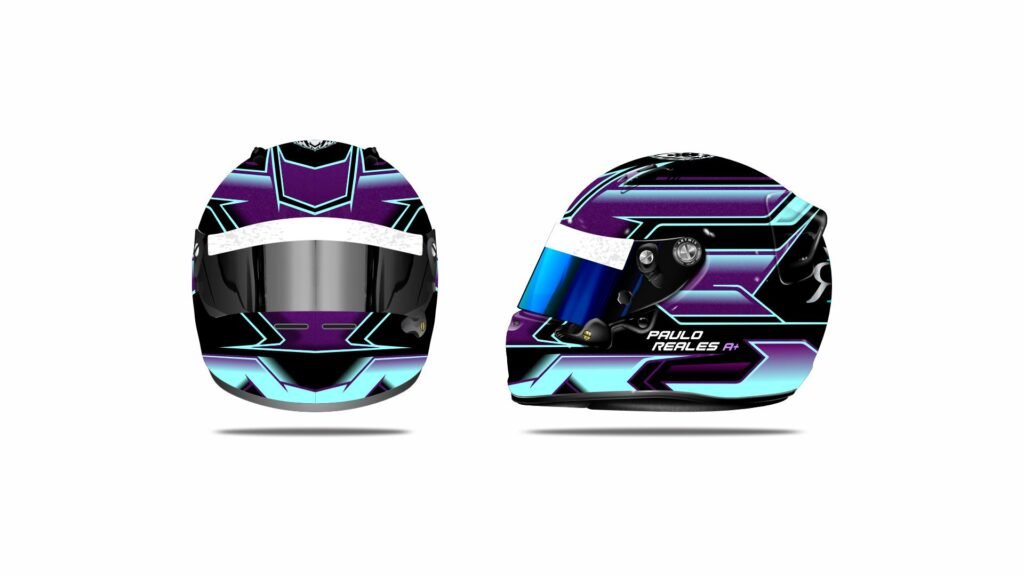 artes de capacetes para pilotos de kart 7